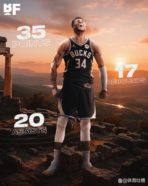 势不可挡!字母哥生涯56次单场40+ 超贾巴尔居雄鹿队史第一多