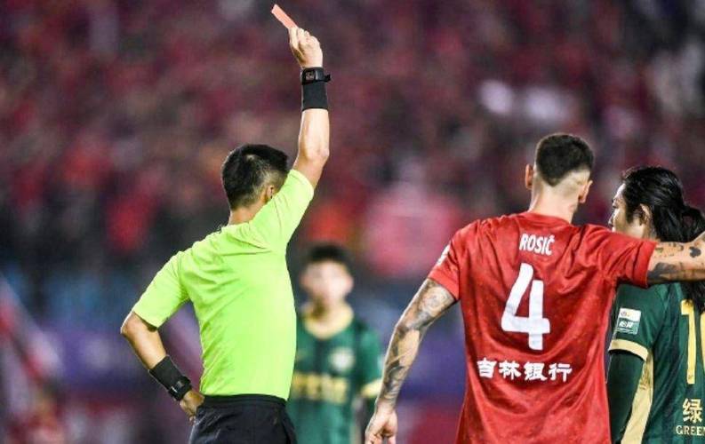 你惹他干嘛！马宁全运会激情出示红牌，云南主帅拉都拉不住😬