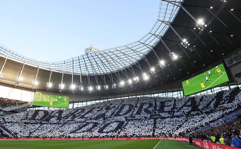 官方：热刺球场将承办5场欧洲杯比赛，已为伦敦贡献9亿英镑效益