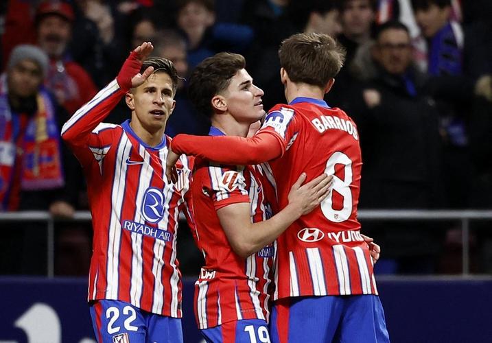 2025年马竞各赛事打进100球,阿尔瓦雷斯攻入27球队内最多